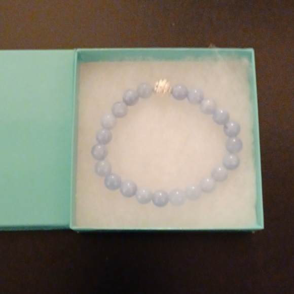 Aquamarine Stone Bracelet - Picture 5 of 8